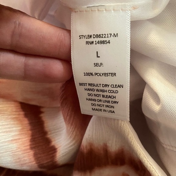 Sage the Label Maxi Cut-out Halter Dress SZ. L Pink - Picture 3 of 5